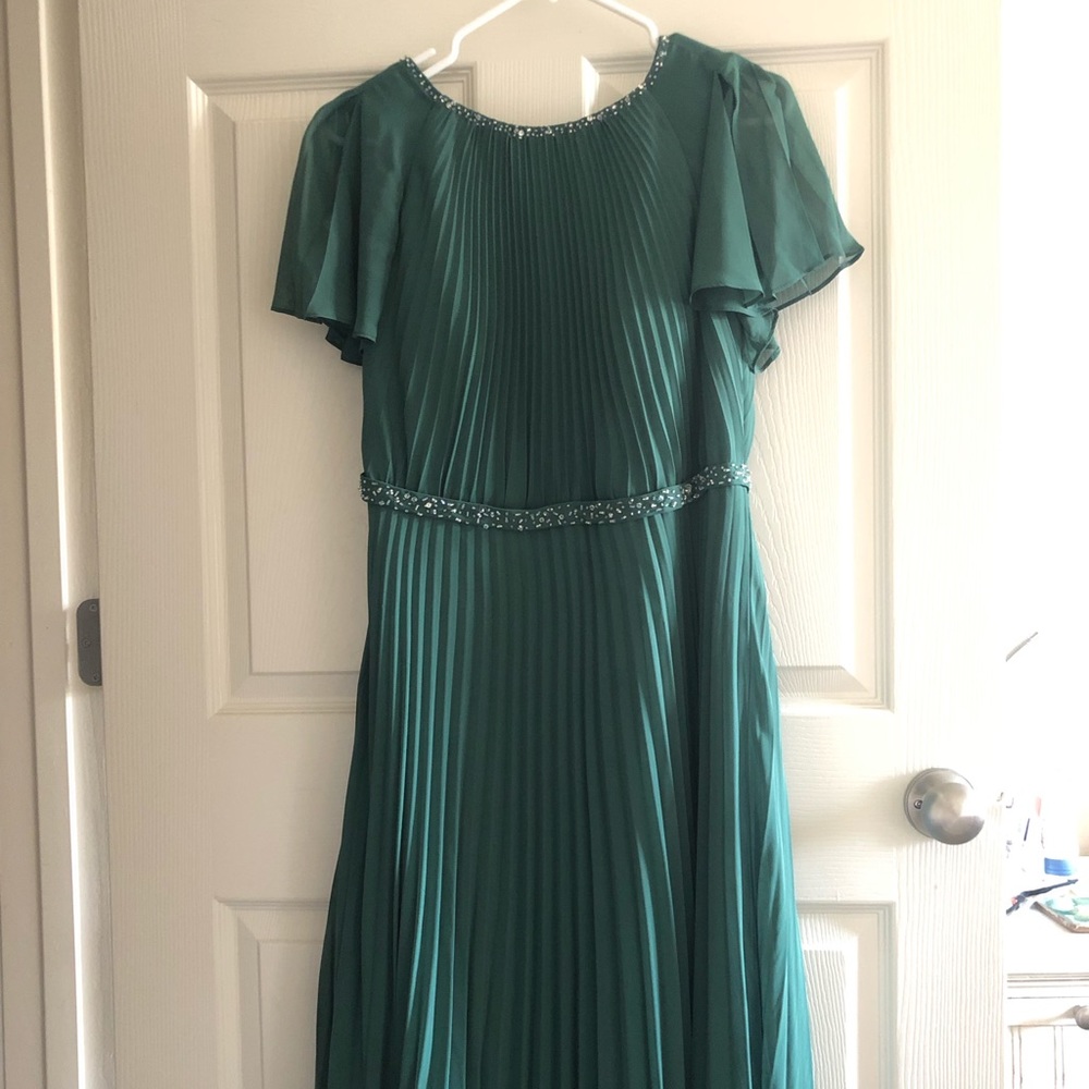 Azazie Dark Green Kara Bridesmaid Dress - Custom